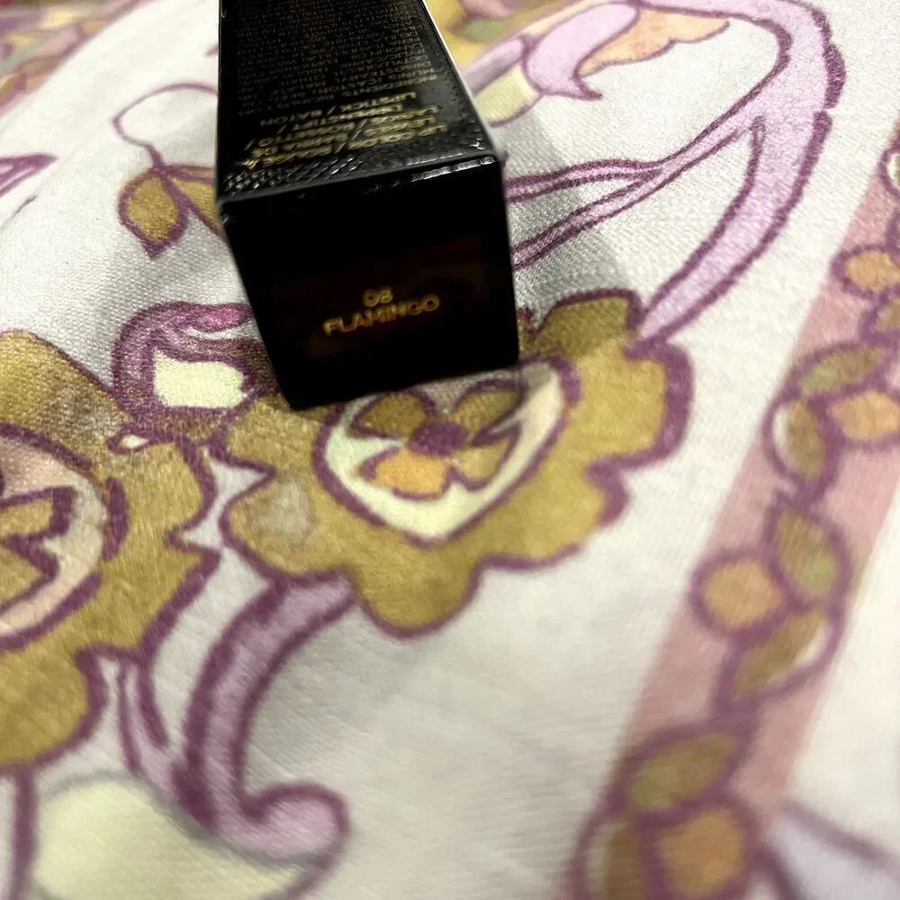 Tom Ford Lip Color Lipstick Rouge A Levres 08 FLAMINGO 0.1oz / 3g NEW